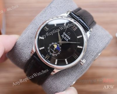 High Quality Replica Omega Different Colors 316 stainless steel strap /Genuine Leather Strap Different Colors Face Dial Different Colors Ceramic Bezel Men Watch 41*12mm